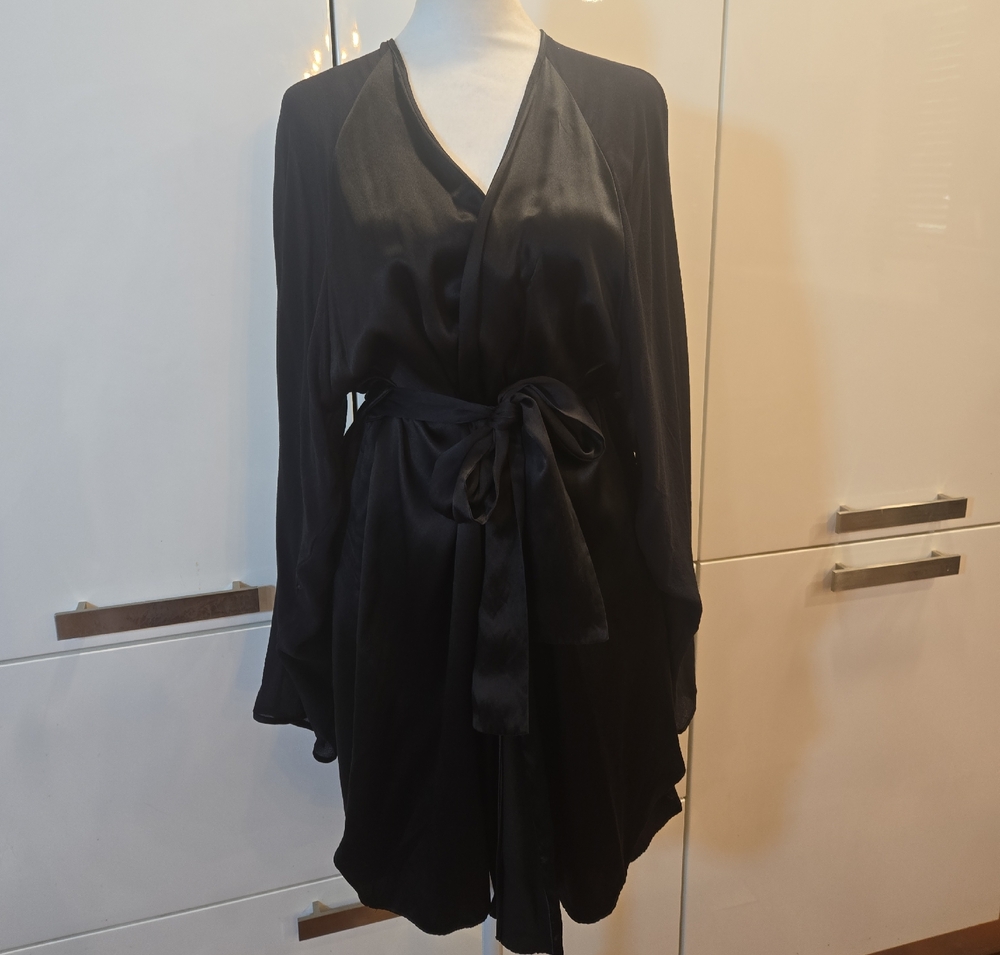 Elegant Black Women's Robe